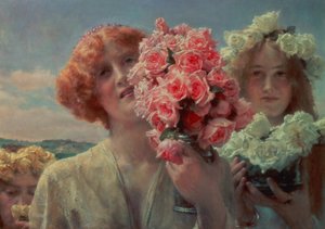 Sommeropfer, 1911 von Lawrence Alma-Tadema